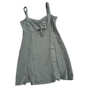 Aeropostale Women’s Size Large Dark Green Sleeveless Casual Dress
